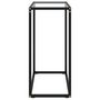 Voir la diapositive 3 : VIDAXL Table console Transparent 60x35x75 cm Verre trempe
