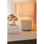 Voir la diapositive 5 : Paris Prix Lampe à Poser en Terre Cuite  Mia  47cm Beige