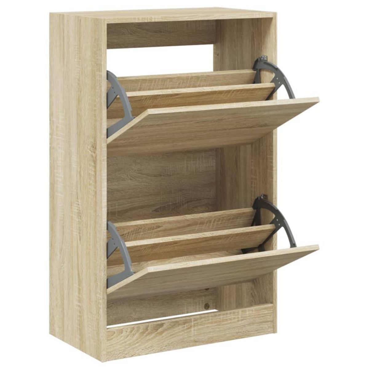 VIDAXL Armoire a chaussures chene sonoma 60x34x96,5 cm bois ingenierie
