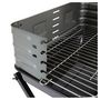 Voir la diapositive 4 : GARDENSTAR Barbecue charbon de bois pliable en acier 60,5x82x70 cm