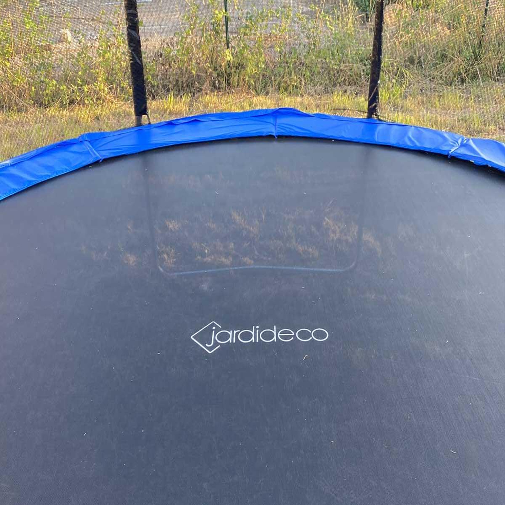 Voir la diapositive 4 : JARDIDECO Trampoline atlas ø 2,44 m bleu - jardideco