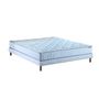 Voir la diapositive 4 : IDLITERIE Pack ensemble matelas ressorts ASTRE, sommier, couette et oreillers