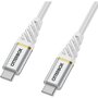 Voir la diapositive 1 : Otterbox Câble USB C vers USB-C blanc 1m Premium