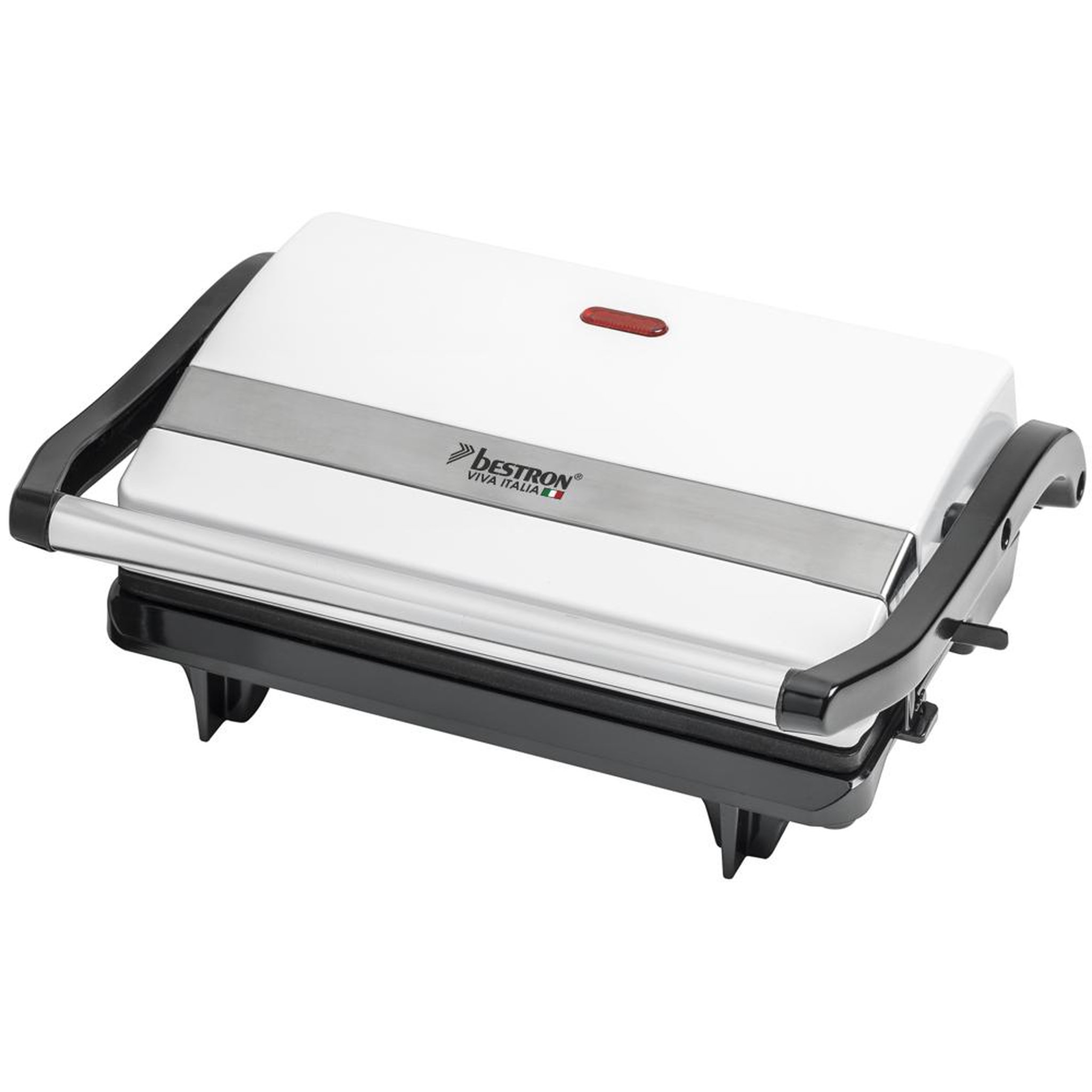 Bestron Gril viande et panini 700w blanc - APM123W