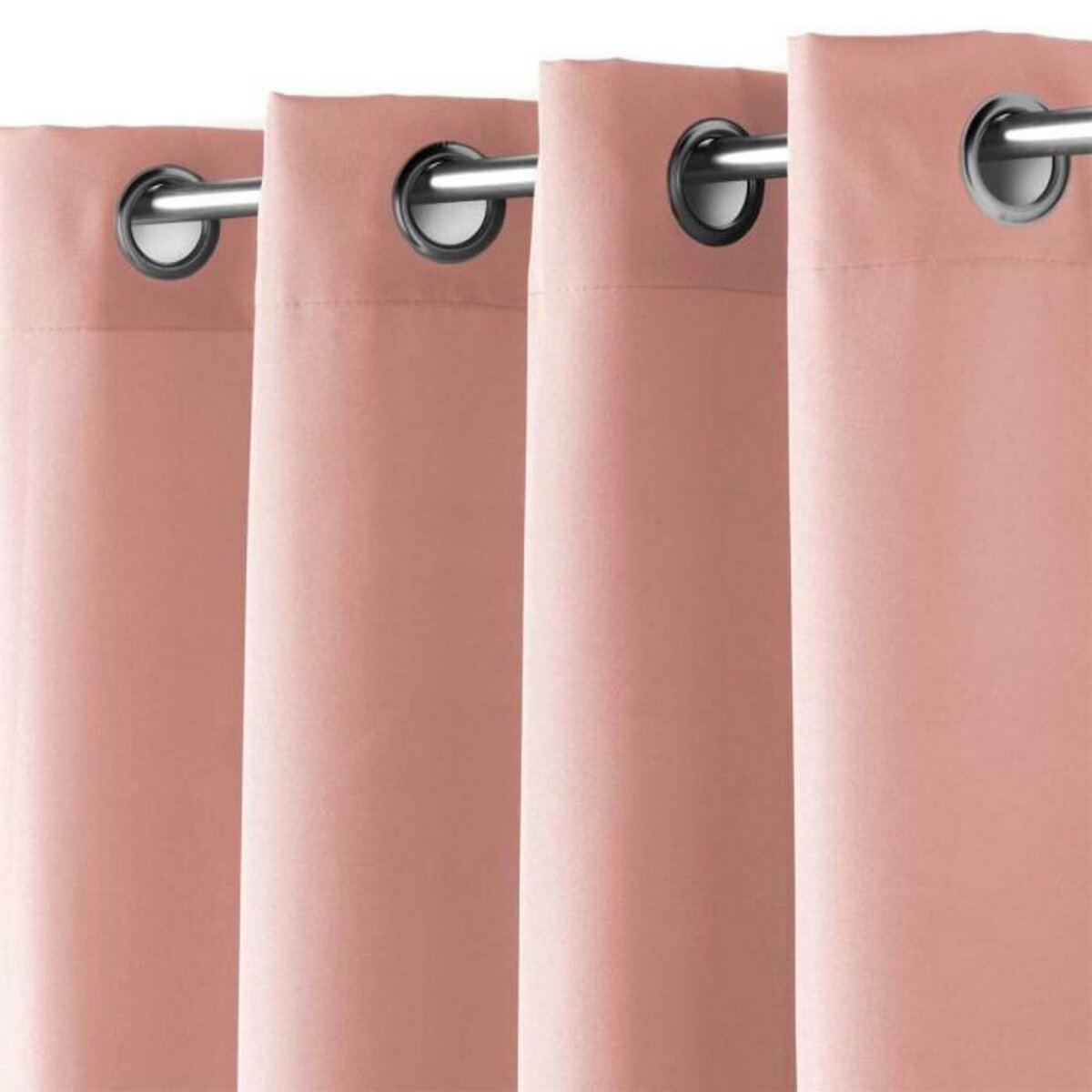Paris Prix Rideau à Œillets  Essentiel  140x280cm Rose Poudré