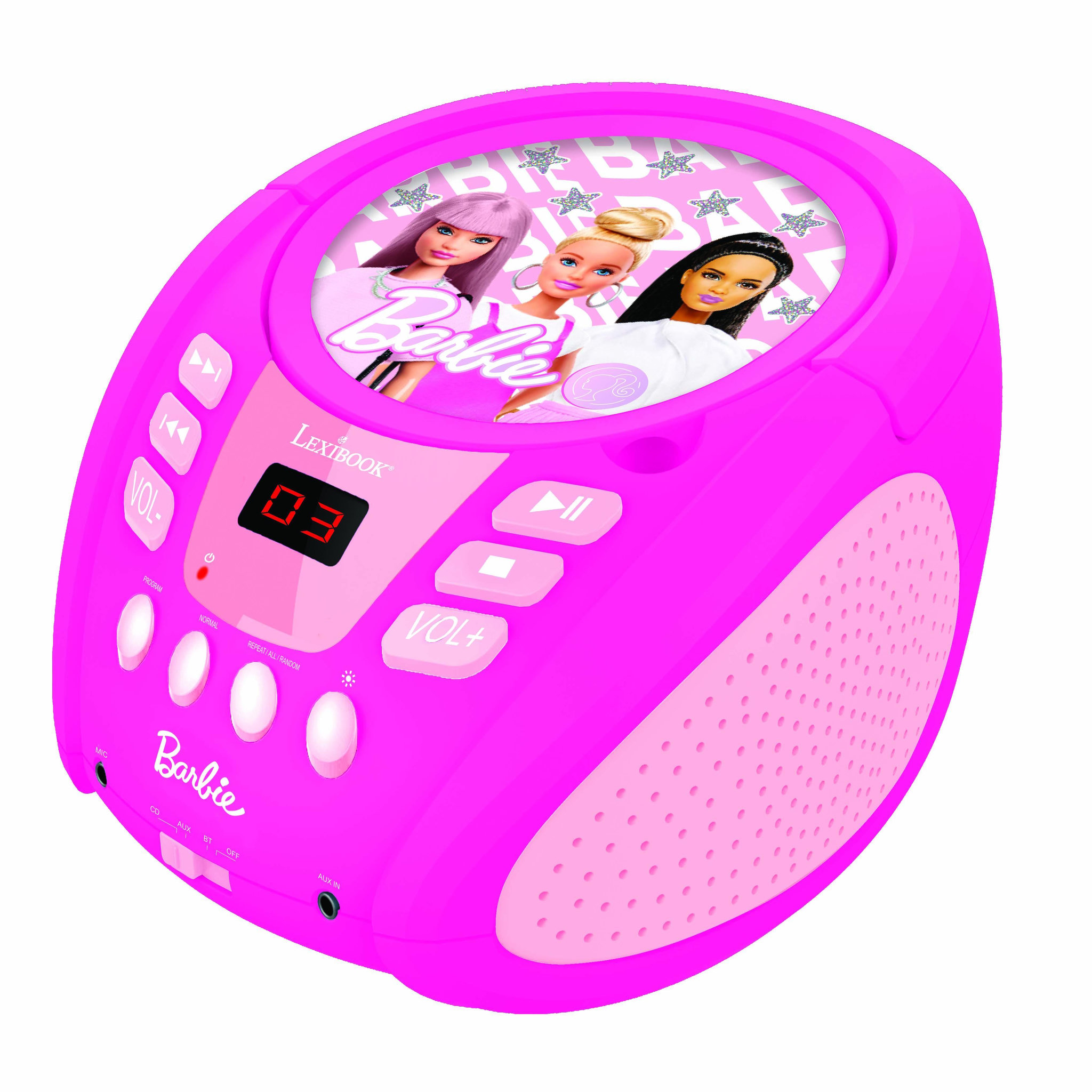 Lexibook Lecteur CD Bluetooth Barbie
