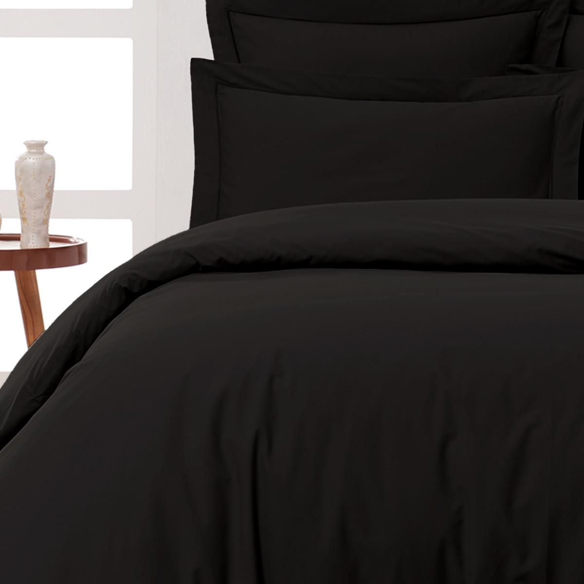 Sensei Maison Lot de 2 taies d'oreiller en percale de coton SOFT PERCALE