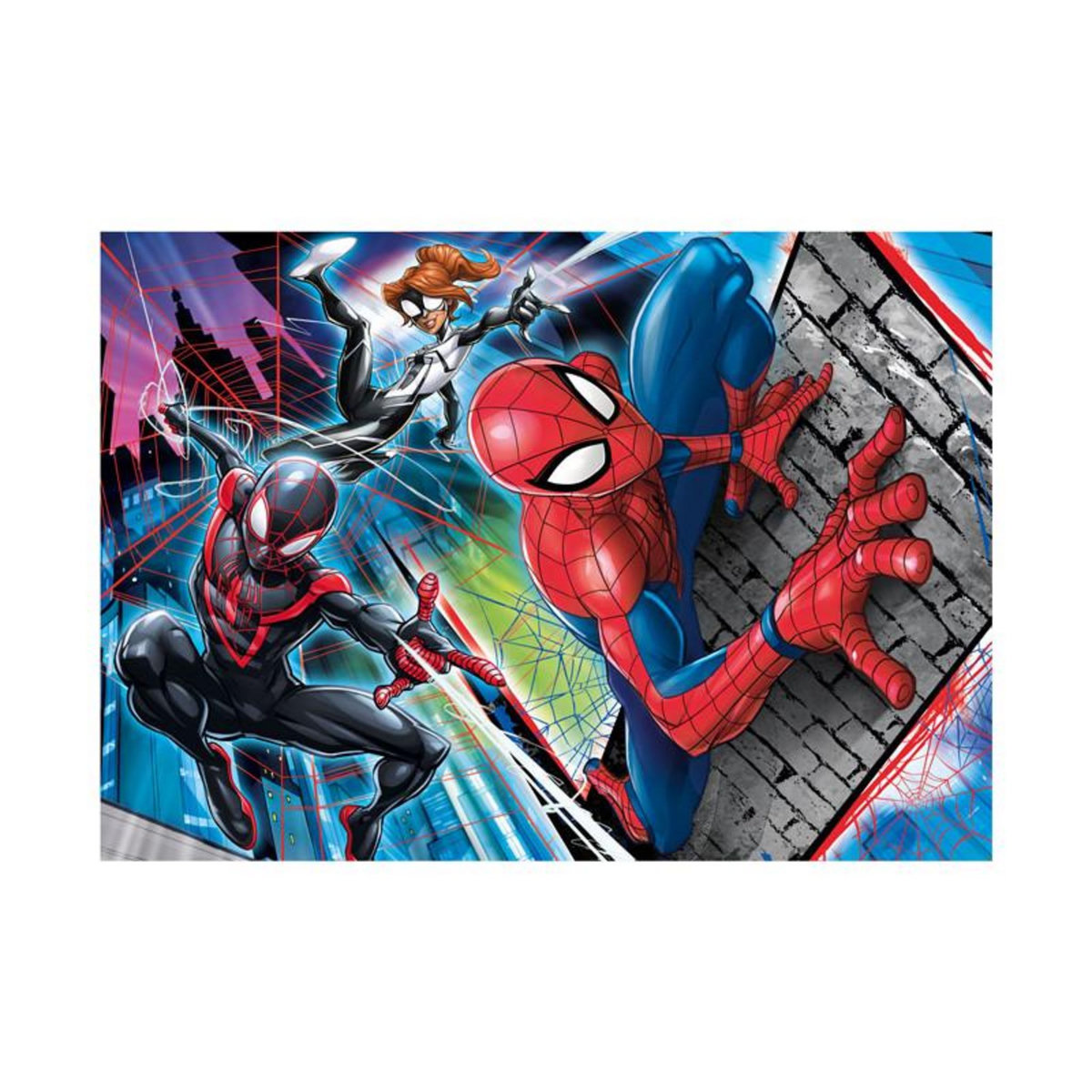 CLEMENTONI Clementoni Jigsaw Puzzle Super Color Spiderman, 60 pcs. 26048