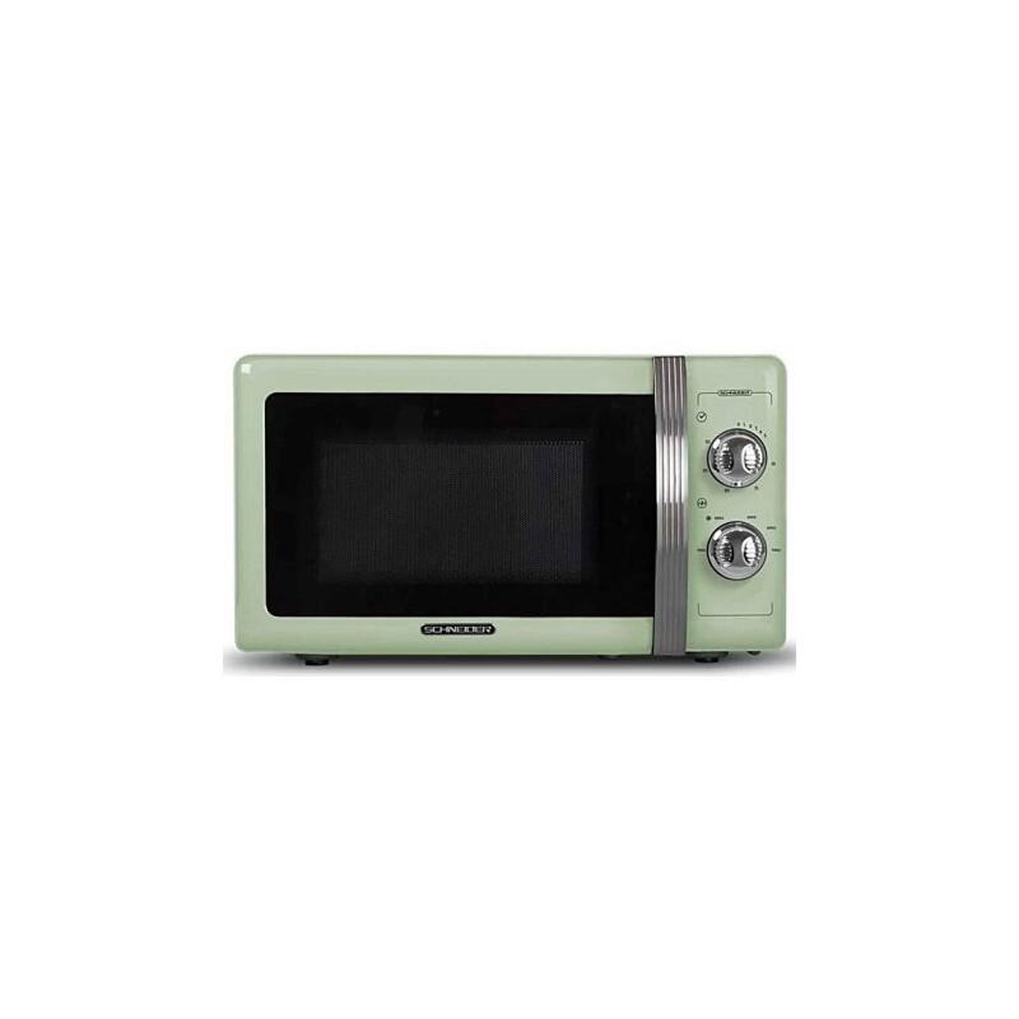 Voir la diapositive 1 : SCHNEIDER Micro-onde 20l Mécanique Vintage Vert Smw20vga Schneider