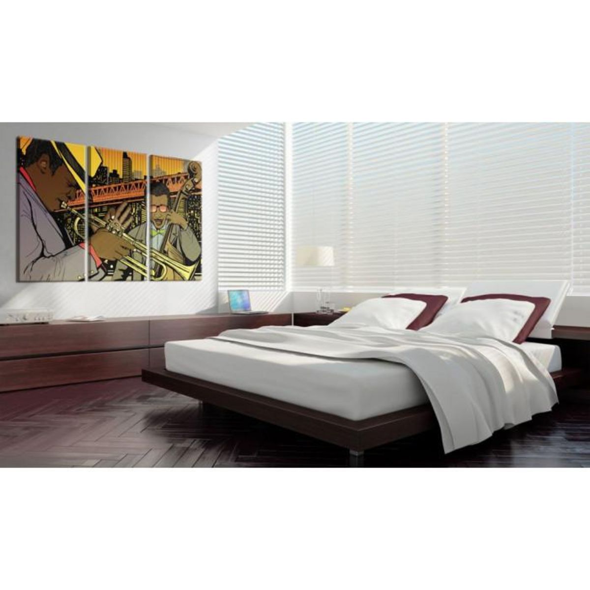 Paris Prix Tableau Imprimé  Musicien de Jazz