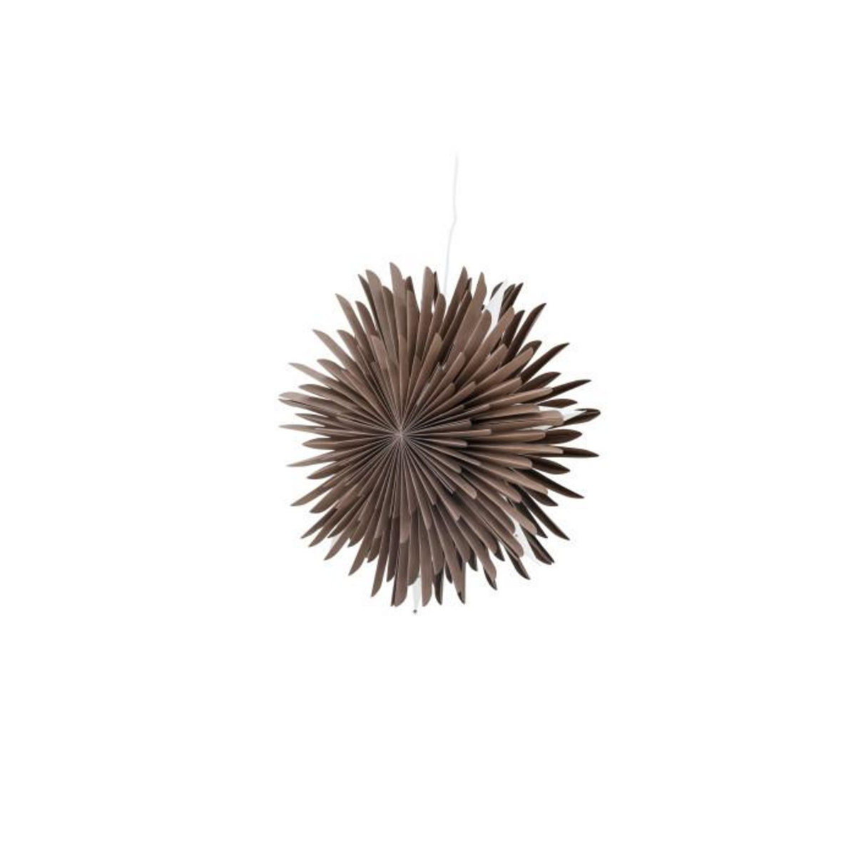 Paris Prix Lampe Suspension Design  Selen  46cm Marron