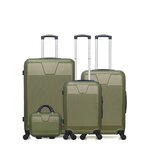 WAVE PARIS WAVE PARIS - SET DE 4 ABS SELENGA-C 4 roues. Coloris disponibles : Rose, Bleu, Beige, Gris, Noir