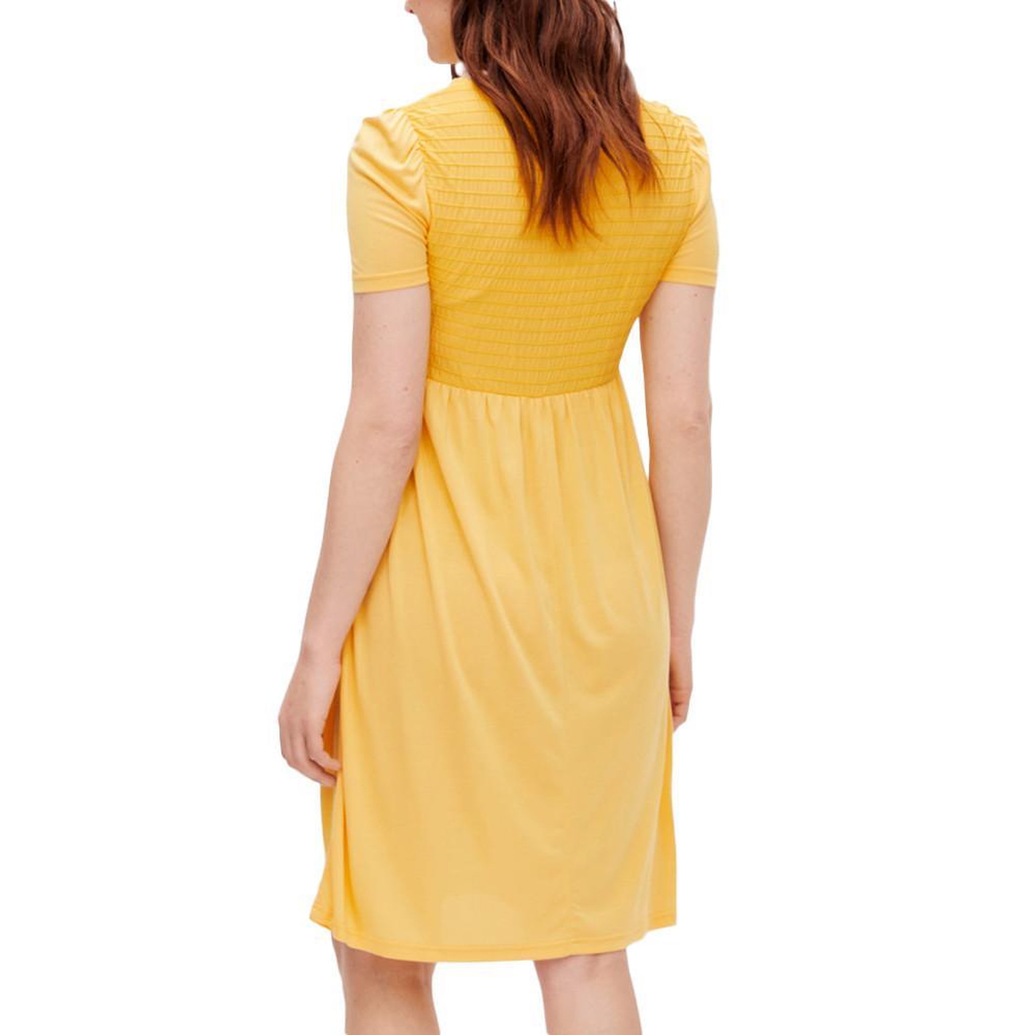 Voir la diapositive 2 : MAMALICIOUS Robe de Grossesse Jaune Femme Mamalicious Lina