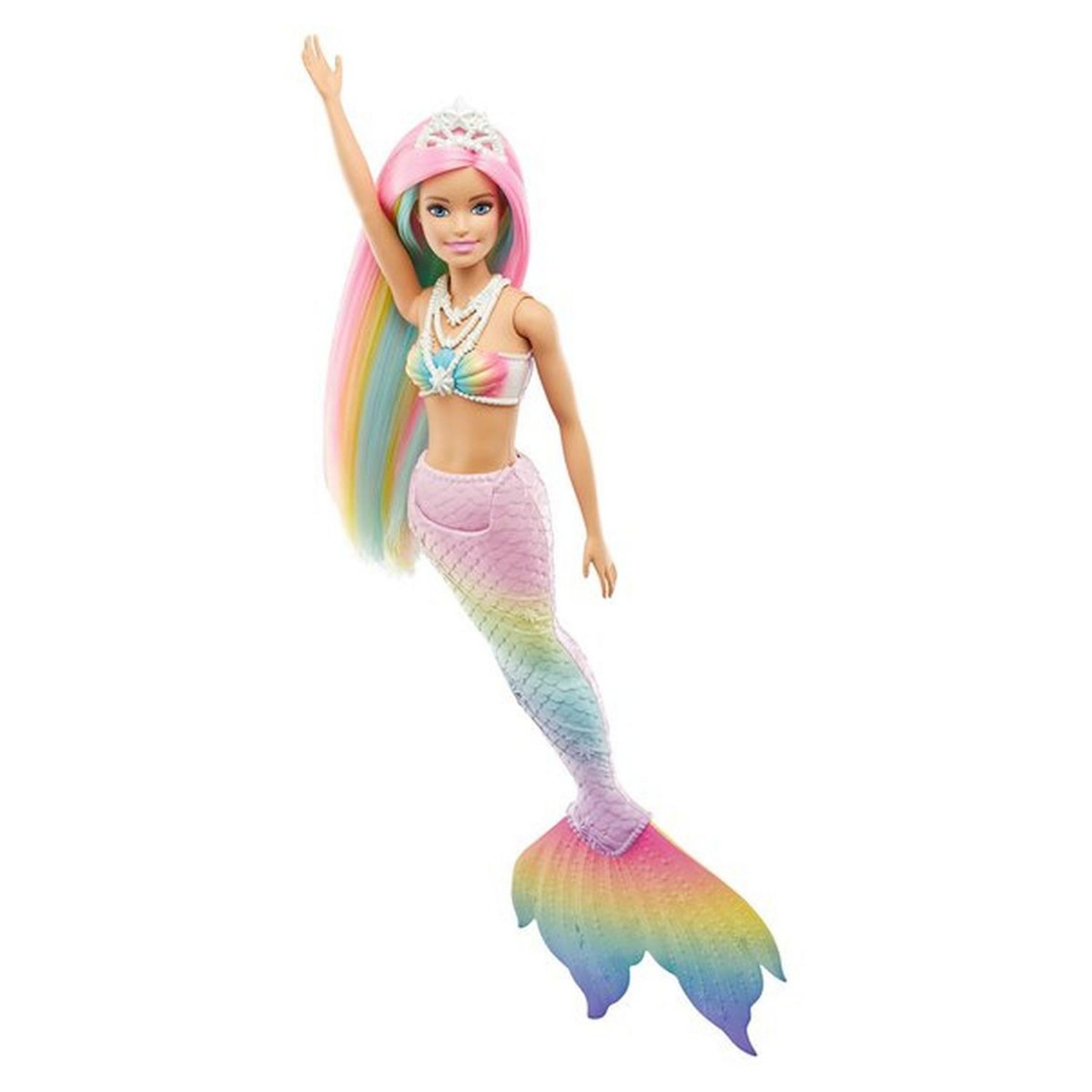 BARBIE Barbie sirène magiques arc-en-ciel