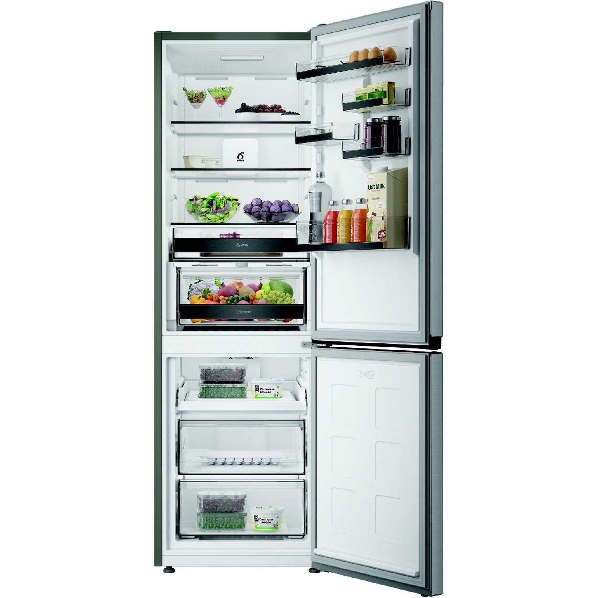 Voir la diapositive 2 : Whirlpool Réfrigérateur combiné whk22374x7ea