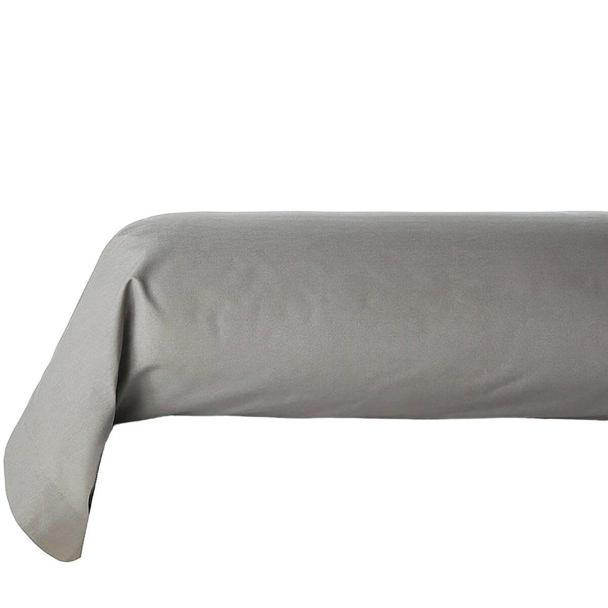 ATMOSPHERA Taie de traversin  alban  85x185cm gris
