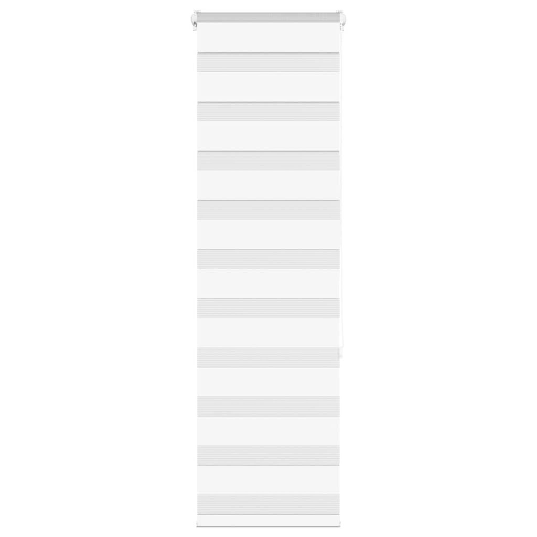 VIDAXL Store zebre blanc 50x150 cm largeur du tissu 45,9 cm polyester