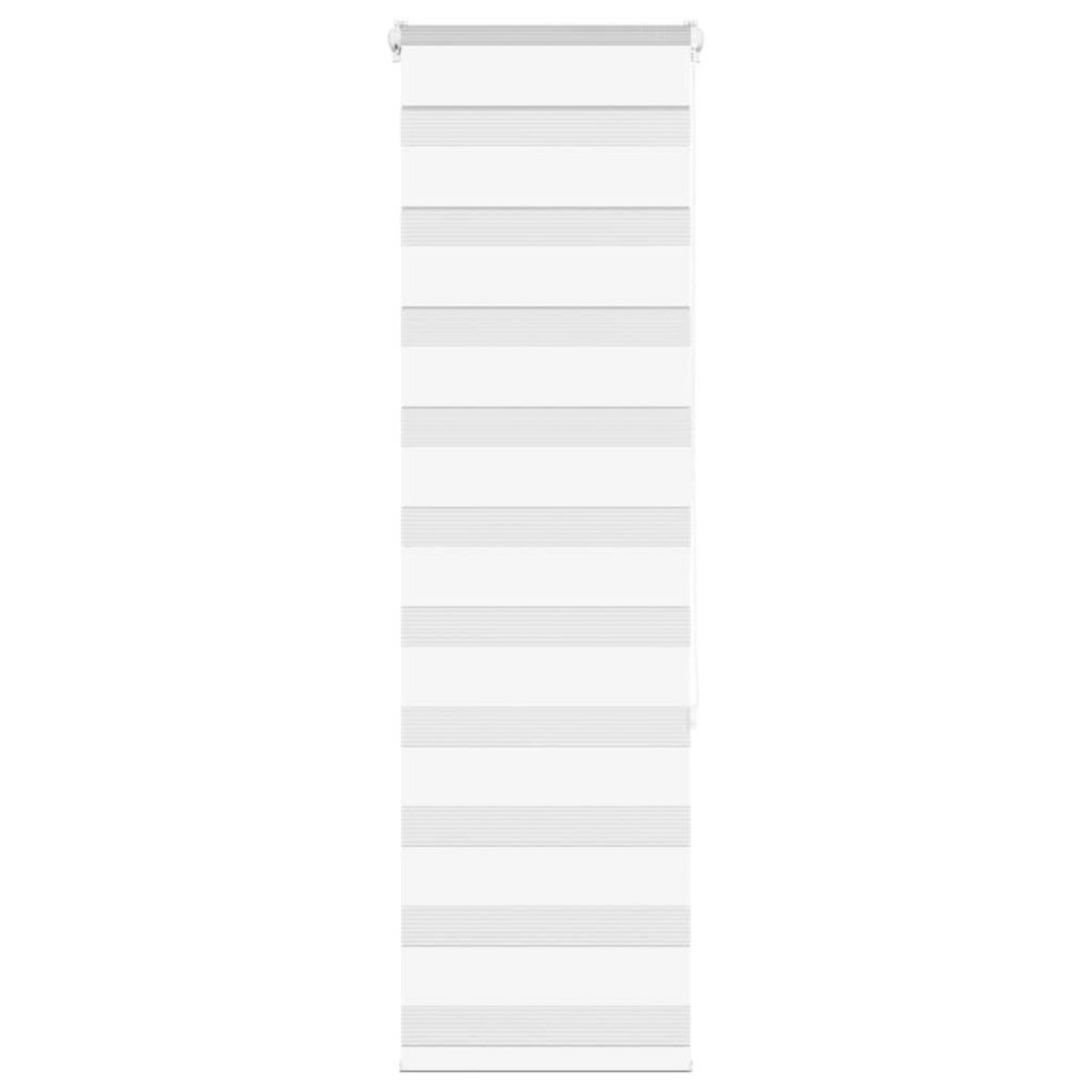 VIDAXL Store zebre blanc 50x150 cm largeur du tissu 45,9 cm polyester