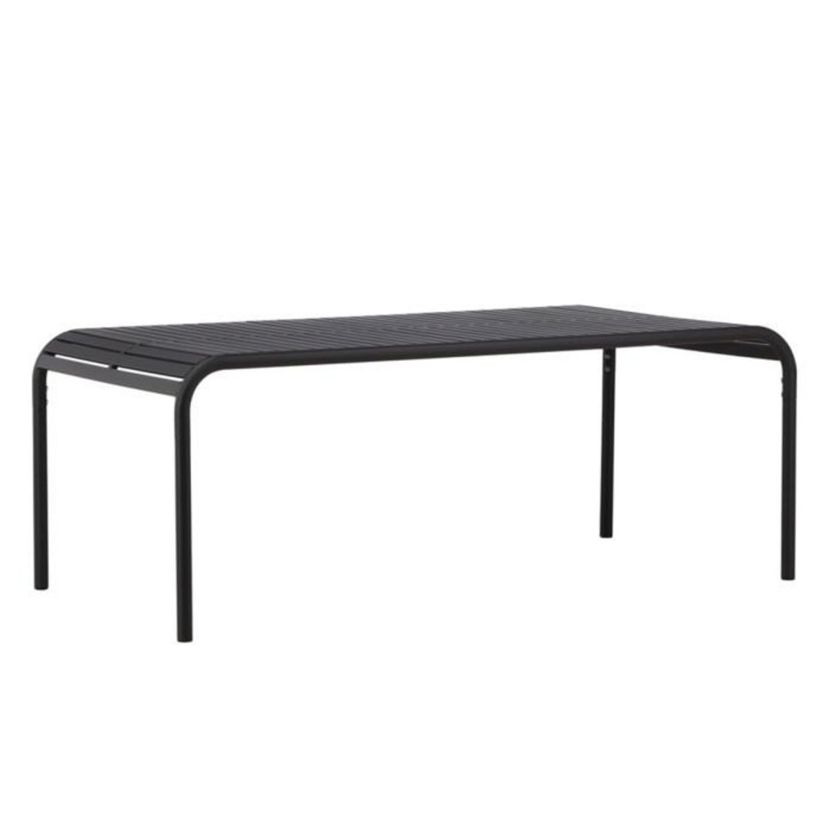 Paris Prix Table de Jardin Design  Borneo  200cm Noir