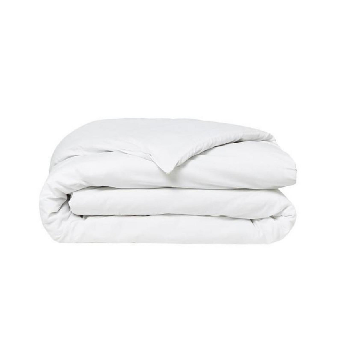 Today Housse de couette TODAY Essential - 140 x 200 cm - 1 personne - 100% Coton uni - Craie