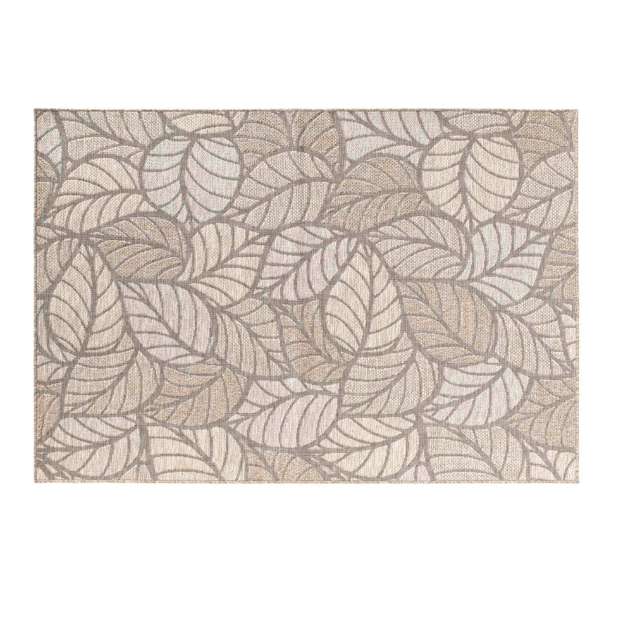 Douceur d'Intérieur Tapis déco tissé  vitalis  160x230cm naturel