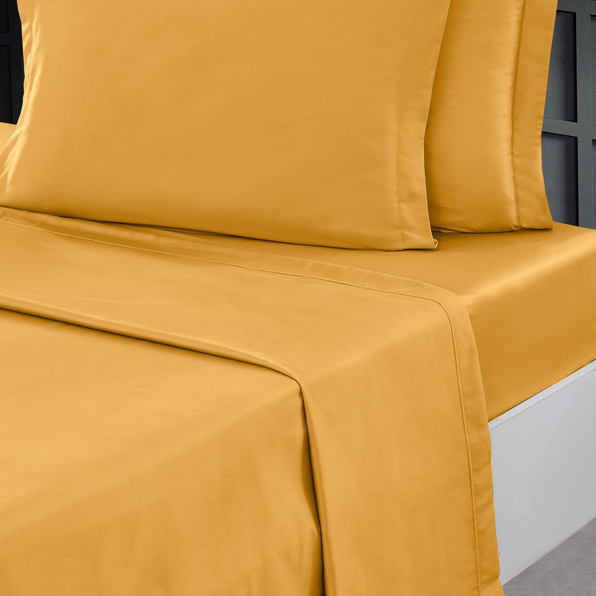 Voir la diapositive 1 : Sensei Maison Drap plat en percale de coton SOFT PERCALE