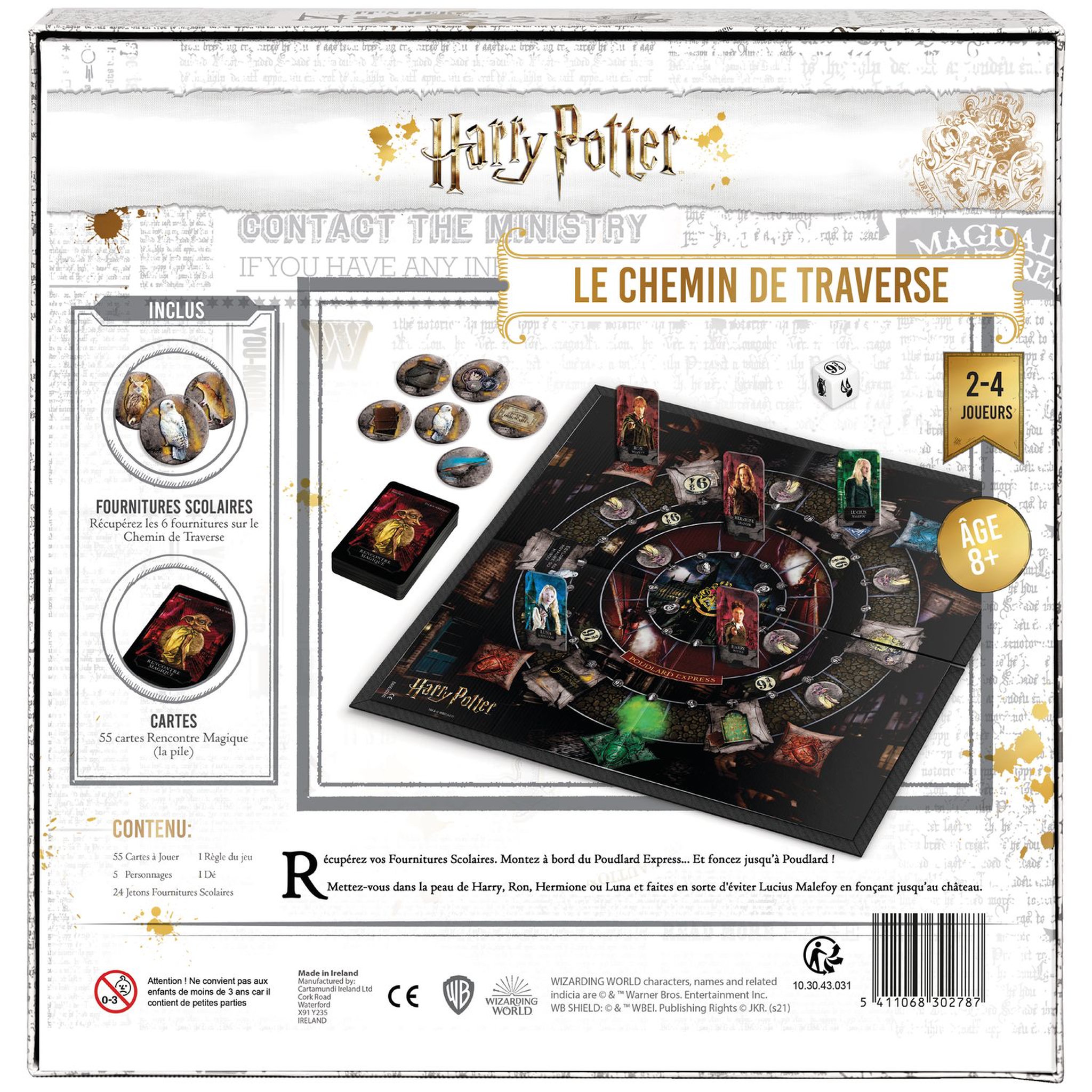 Voir la diapositive 4 : CARTAMUNDI Jeu Chemin de traverse Harry Potter 