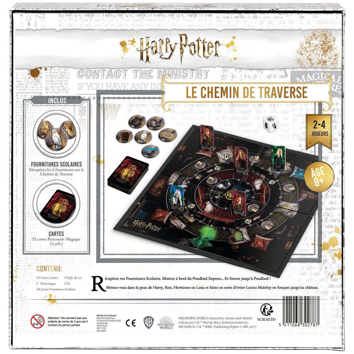 CARTAMUNDI Jeu Chemin de traverse Harry Potter 
