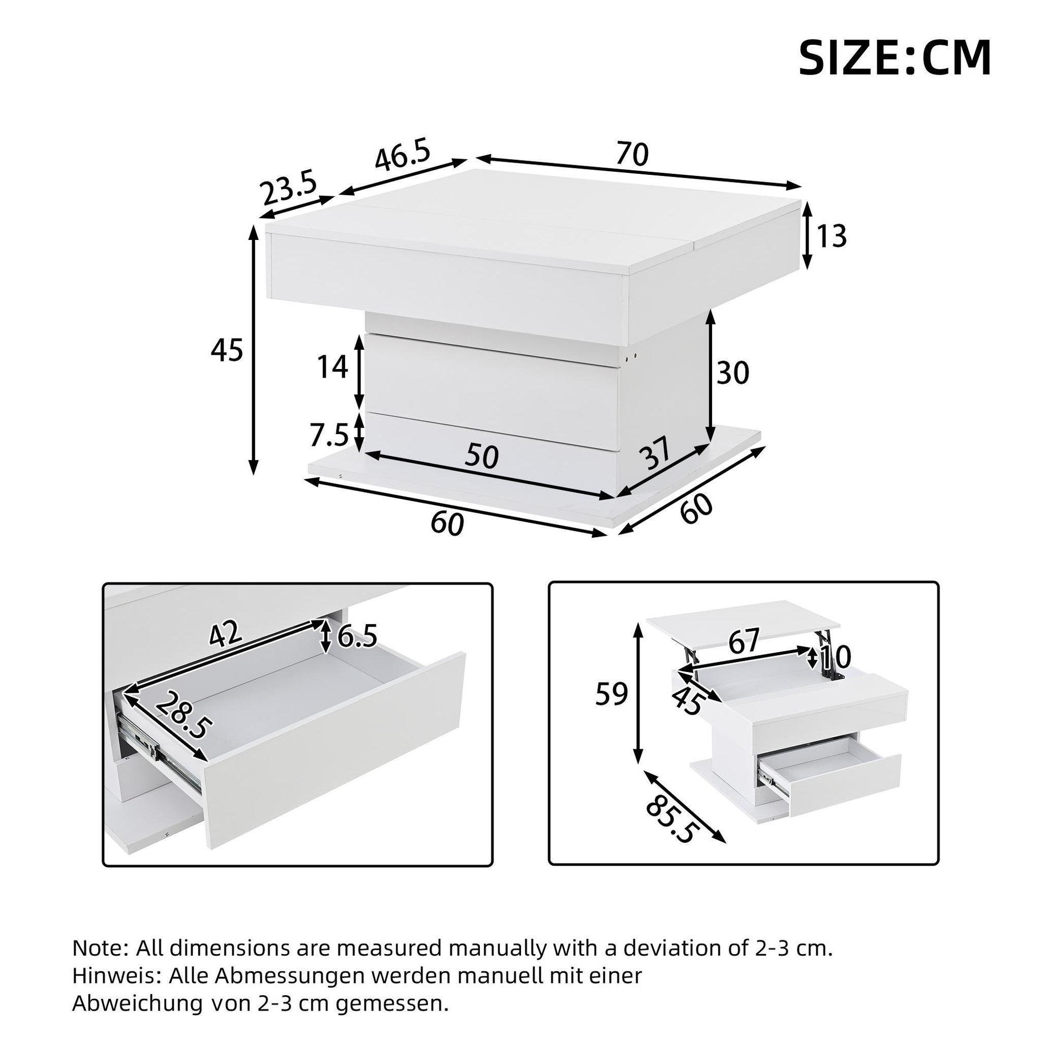 Voir la diapositive 3 : MERAX Table basse