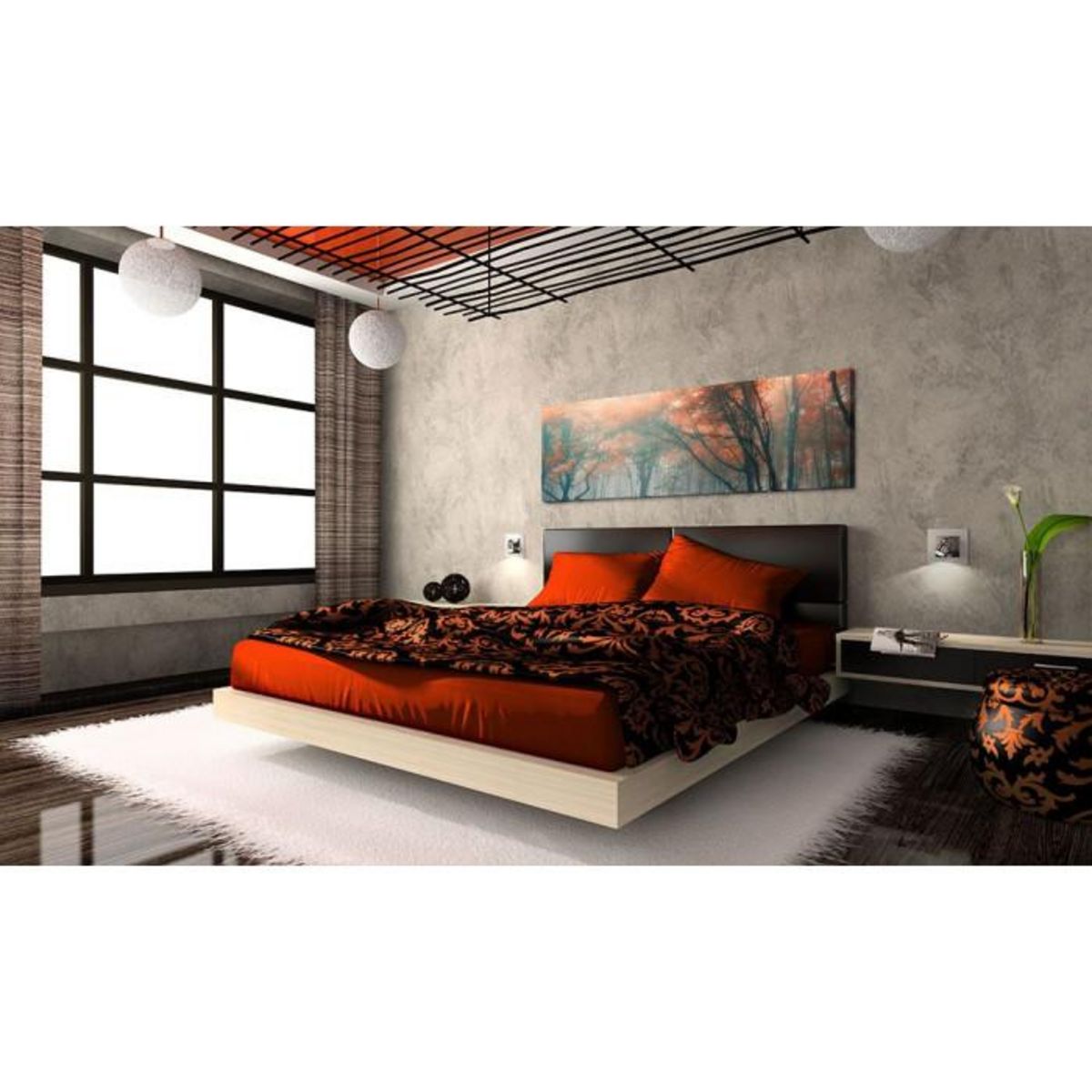 Paris Prix Tableau Imprimé  Brouillard D'automne