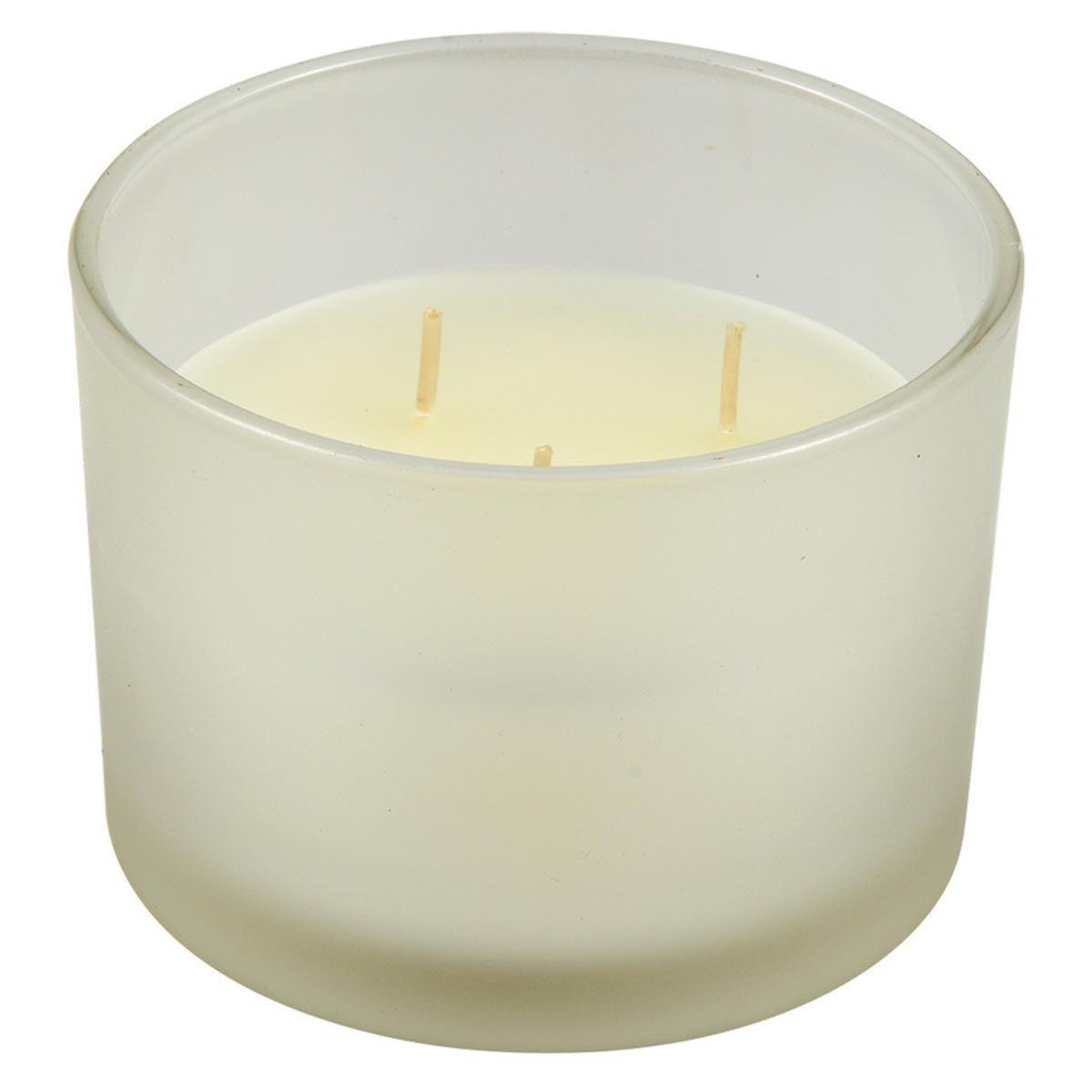Voir la diapositive 2 : HOMEA Bougie verrine parfumée  essentiel  11cm jasmin