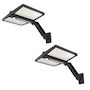 Voir la diapositive 1 : Lumisky Lot de 2 projecteurs solaires CLIPPER   850LM
