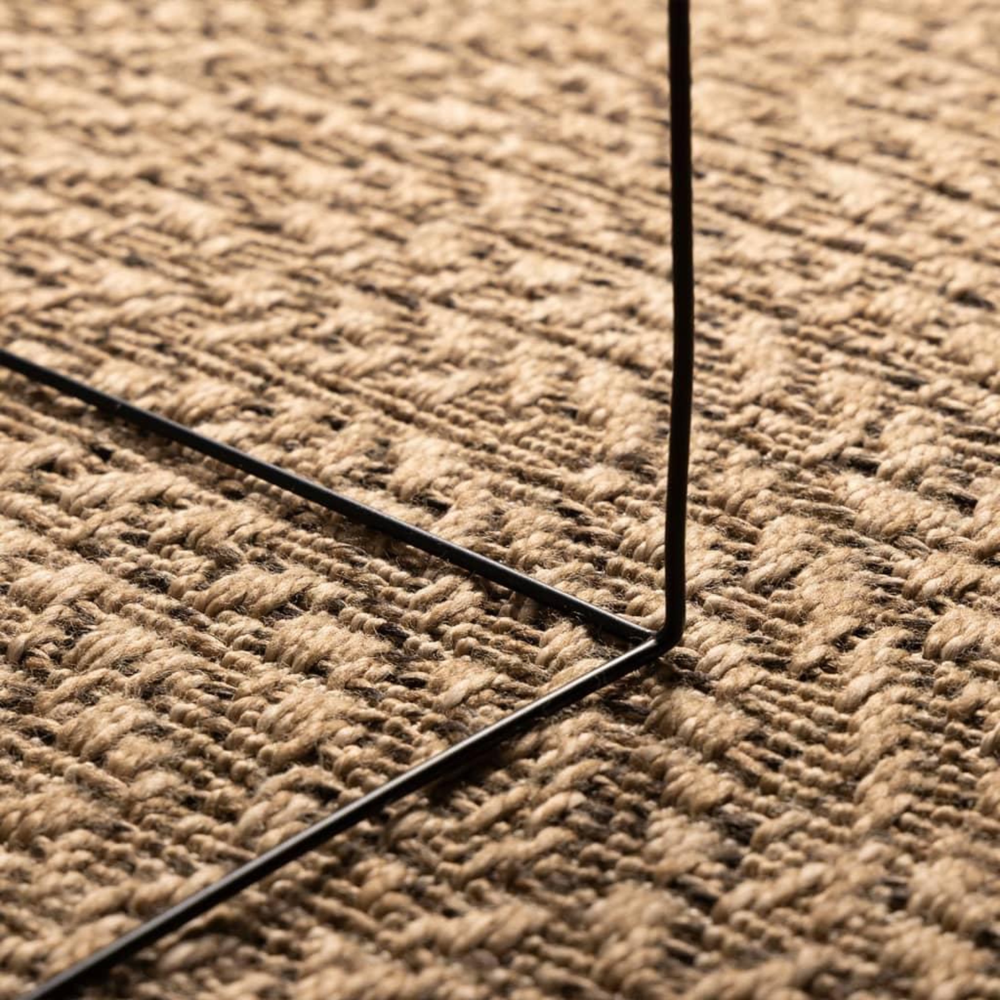 Voir la diapositive 4 : VIDAXL Tapis 160 cm aspect jute interieur et exterieur