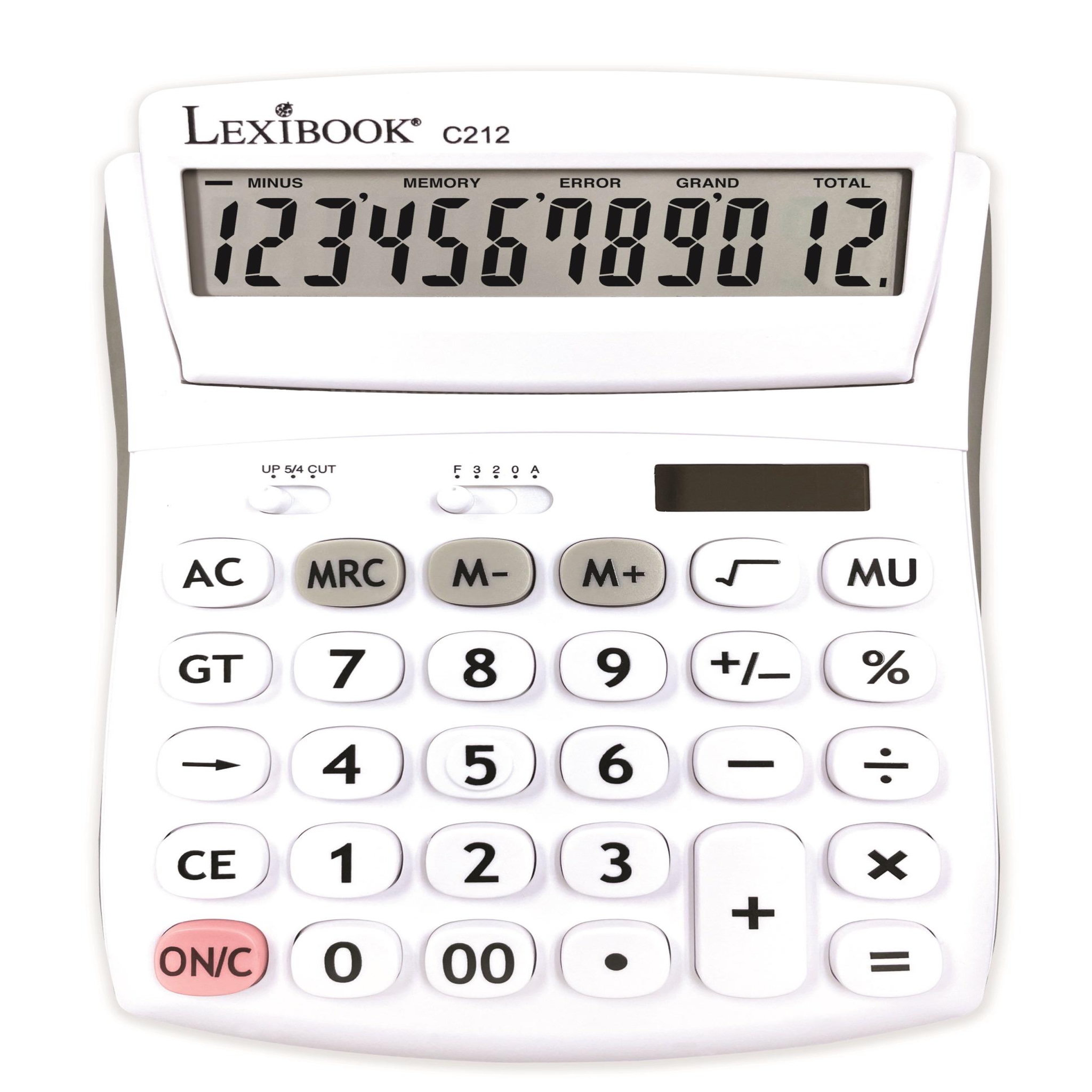 Lexibook Calculatrice de bureau à 12 chiffres