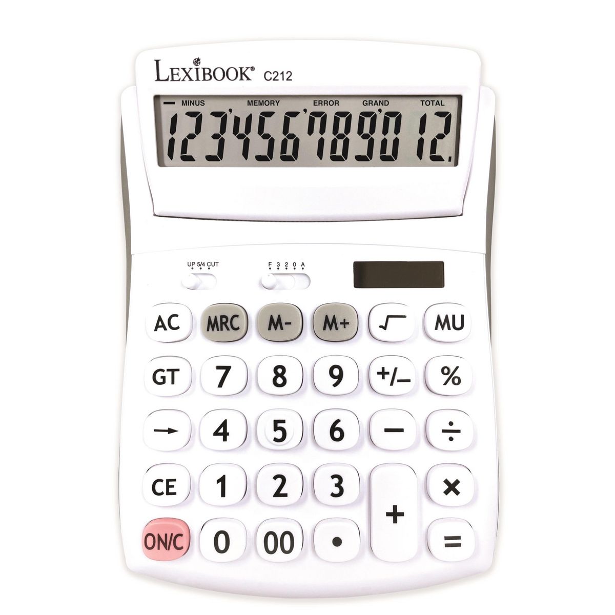 Lexibook Calculatrice de bureau à 12 chiffres
