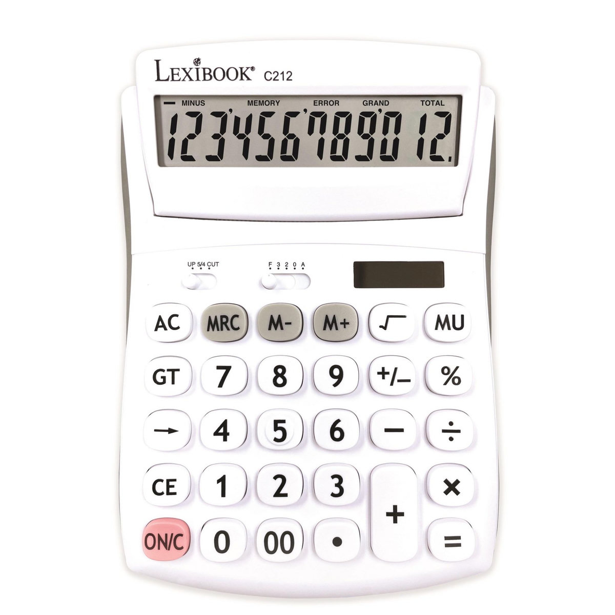 Lexibook Calculatrice de bureau à 12 chiffres