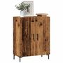 Voir la diapositive 1 : VIDAXL Buffet vieux bois 69,5x34x90 cm bois d'ingenierie
