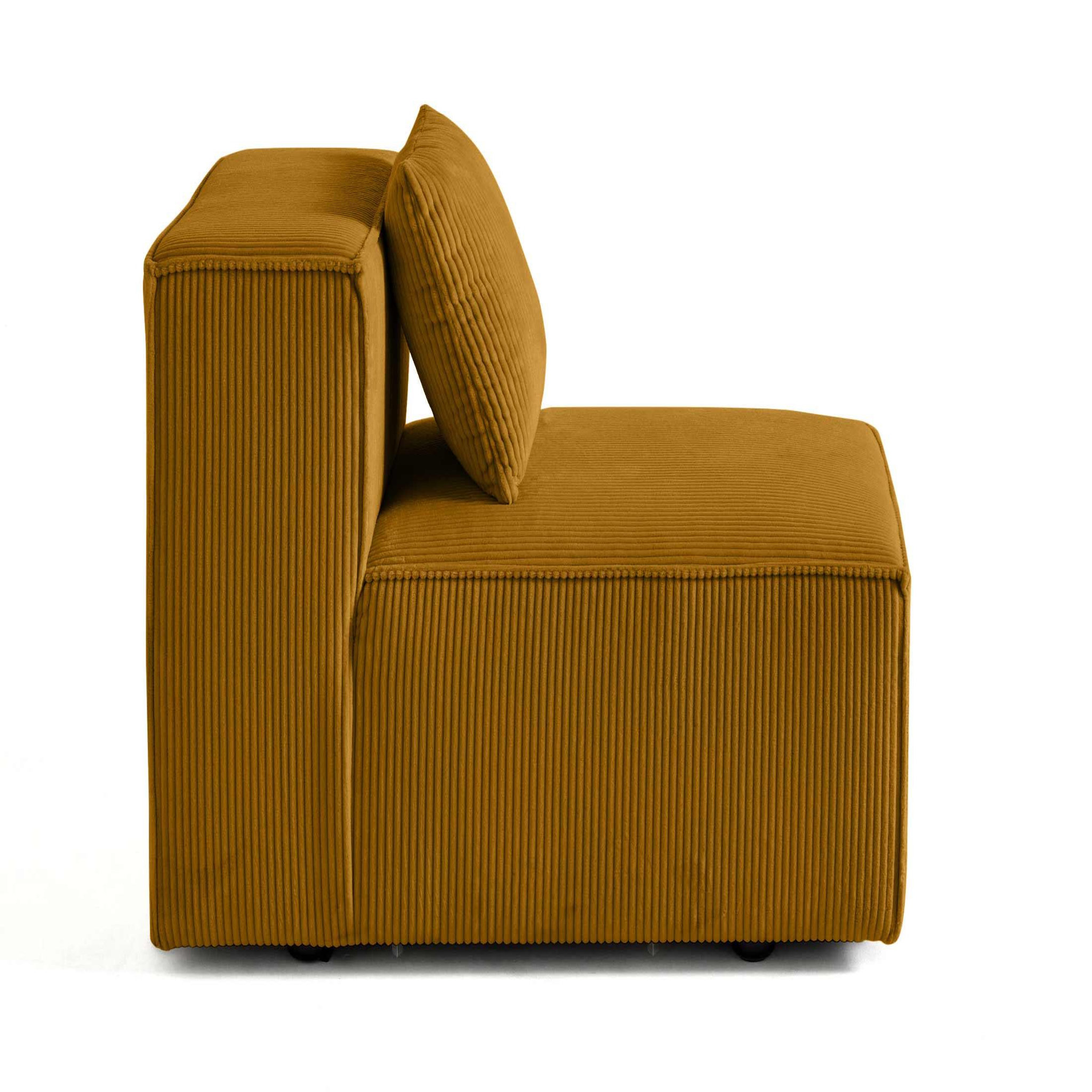 Voir la diapositive 3 : BEST MOBILIER Arty - module d'assise - en velours côtelé