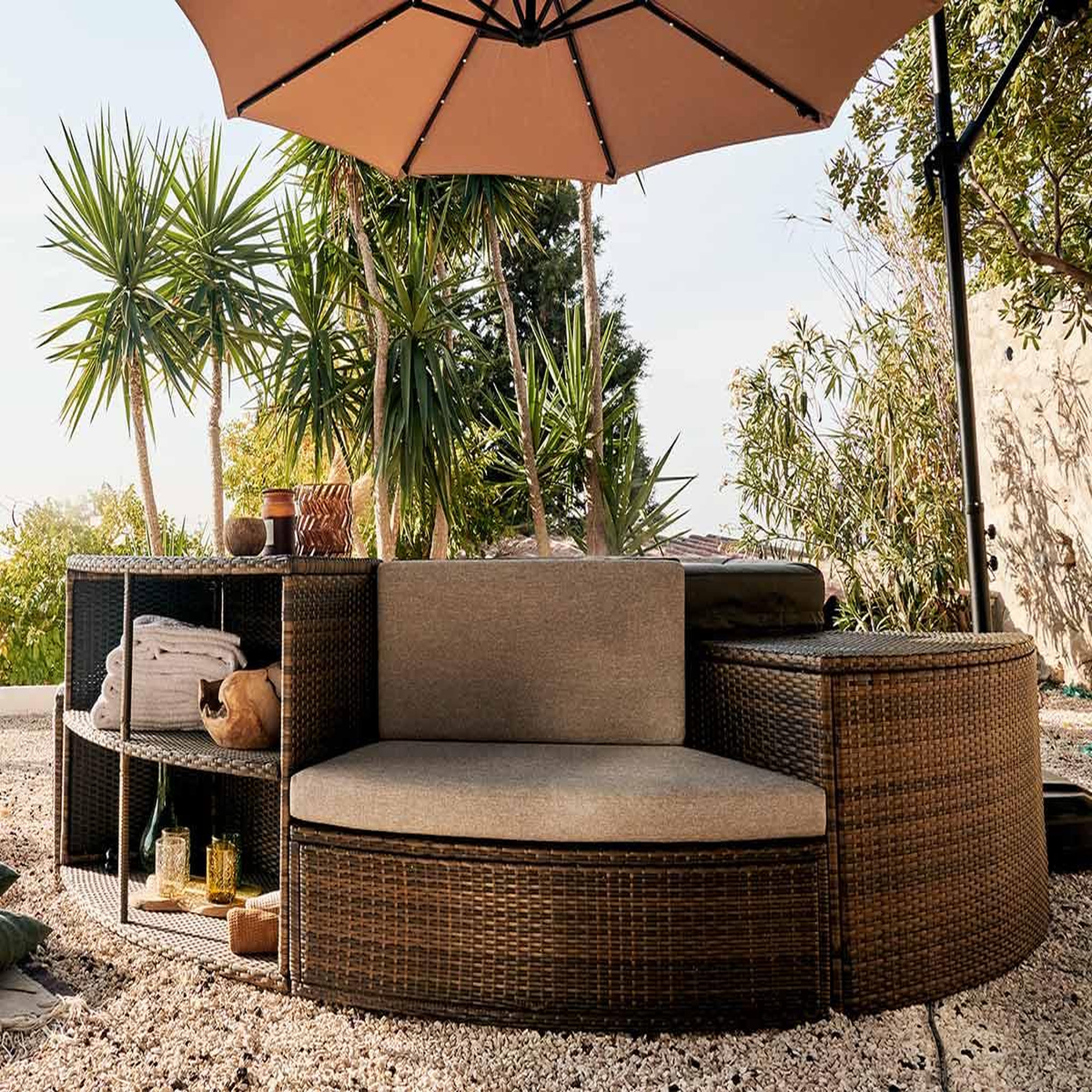 Voir la diapositive 4 : Netspa Mobilier 5 modules pour spa portable semi-rigide Octopus - Netspa