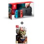 EXCLU WEB Console Nintendo Switch Joy-Con Rouge Néon + Bleu Néon + Dragon Ball Xenoverse 2