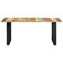Voir la diapositive 2 : VIDAXL Table a manger 180x90x76 cm Bois de recuperation massif