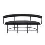 Voir la diapositive 2 : Paris Prix Banc Design Bouclé  Stallhagen X Josefin  165cm Noir
