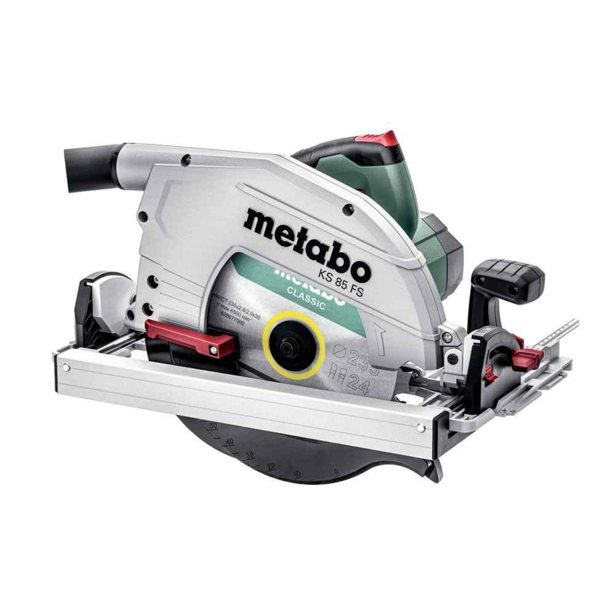 METABO SAS Scie circulaire KS 85 FS - 2000W - Profondeur de coupe 85 mm - Coffret standard thermoformé