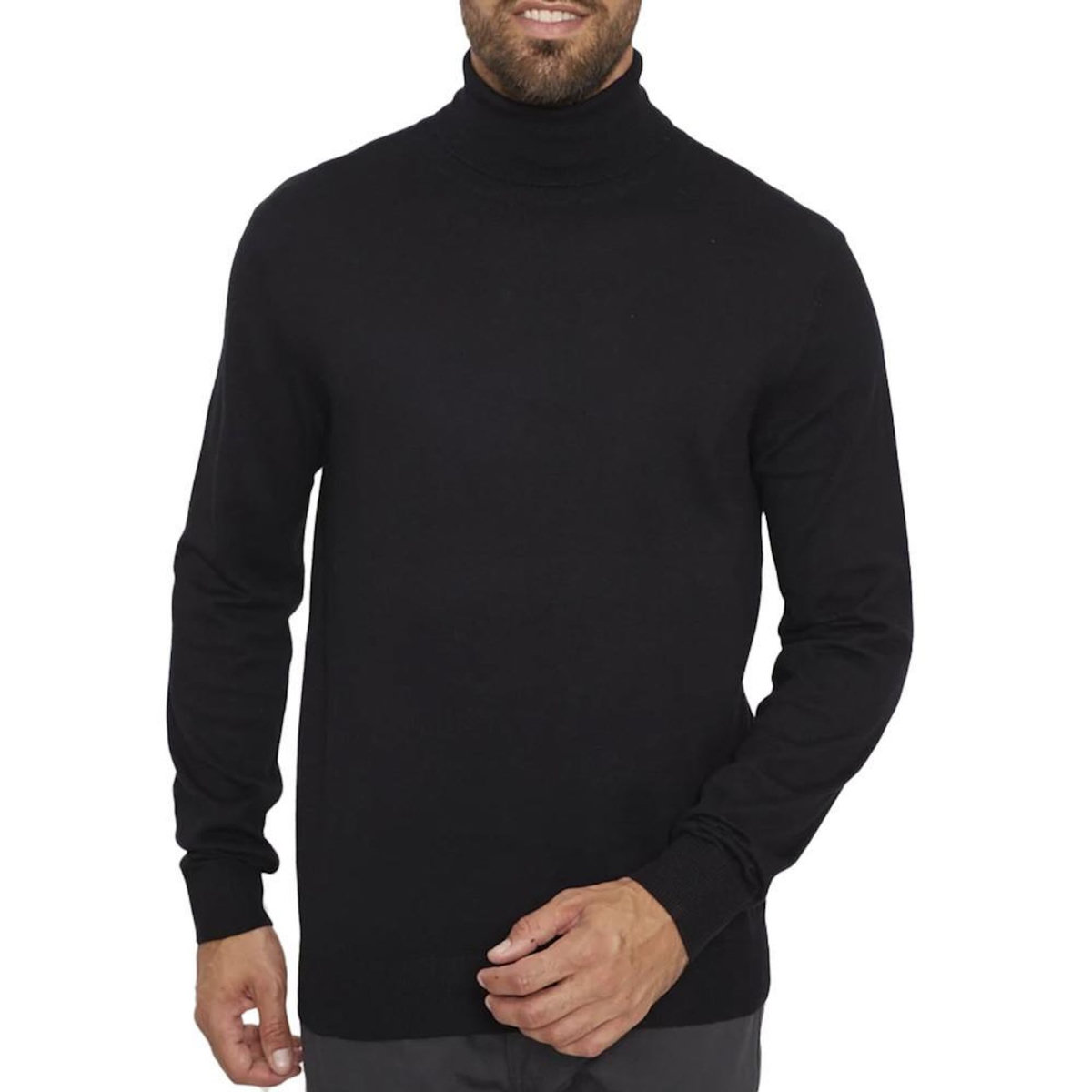 Jack & Jones Pull Col Roulé Noir Homme Jack & Jones Whemil