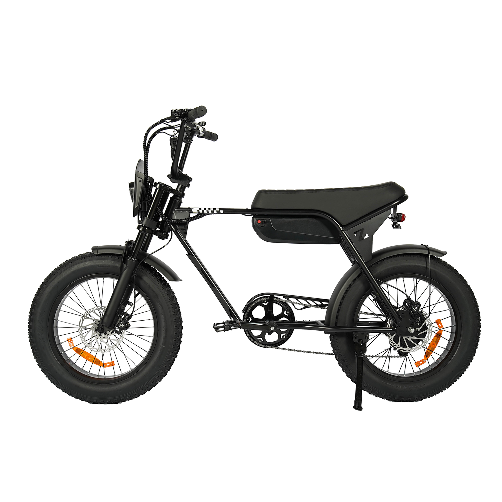 ZUMI Vélo électrique fat bike zumi z7, 250w 48v 13,5ah, noir
