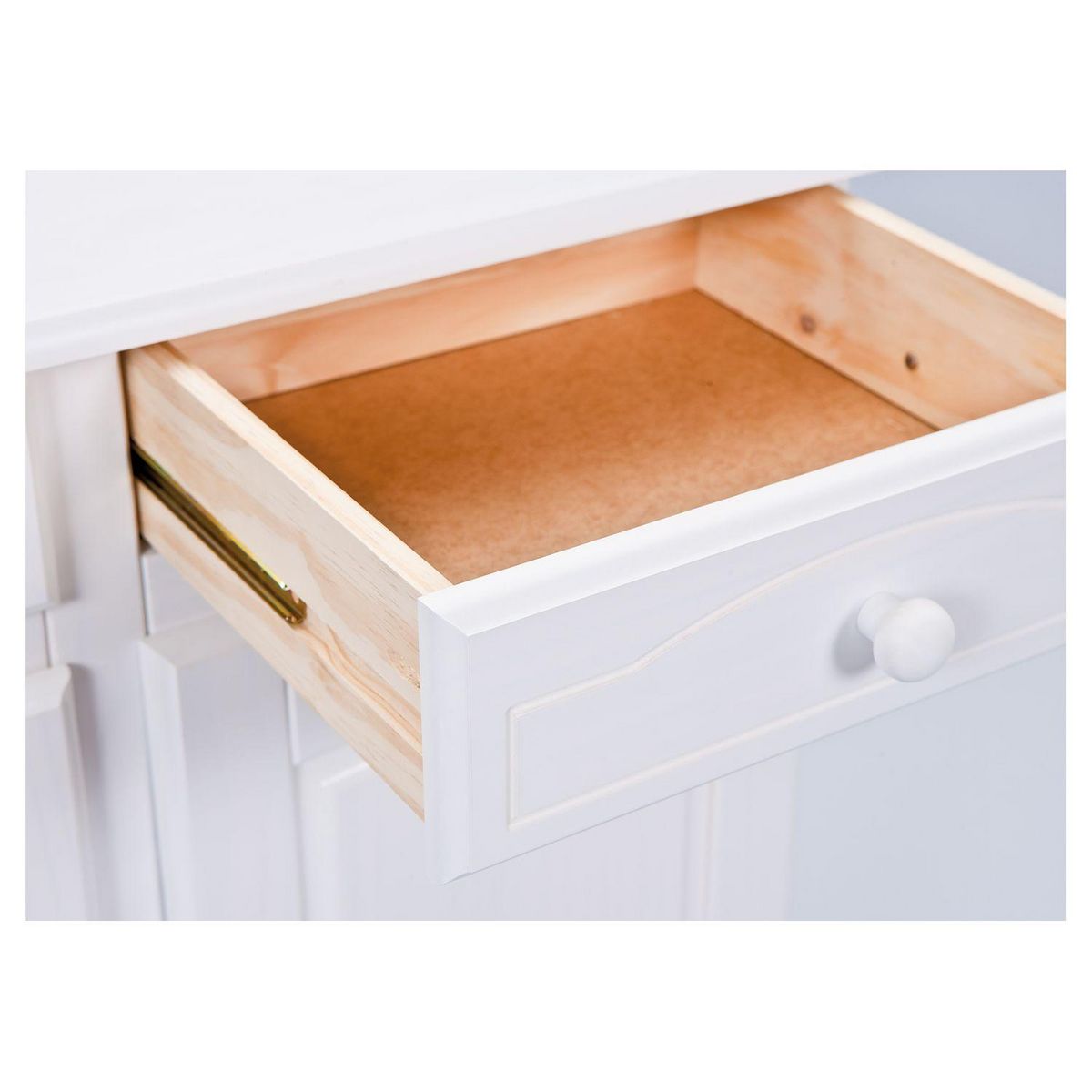 Bahut Vaisselier  4 portes 2 tiroirs Pin massif MARBELLA