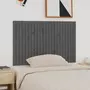 VIDAXL Tete de lit murale Gris 140x3x90 cm Bois massif de pin