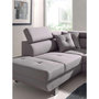 Voir la diapositive 5 : BEST MOBILIER Lisbona - canapé d'angle gauche convertible - 5 places - avec têtières
