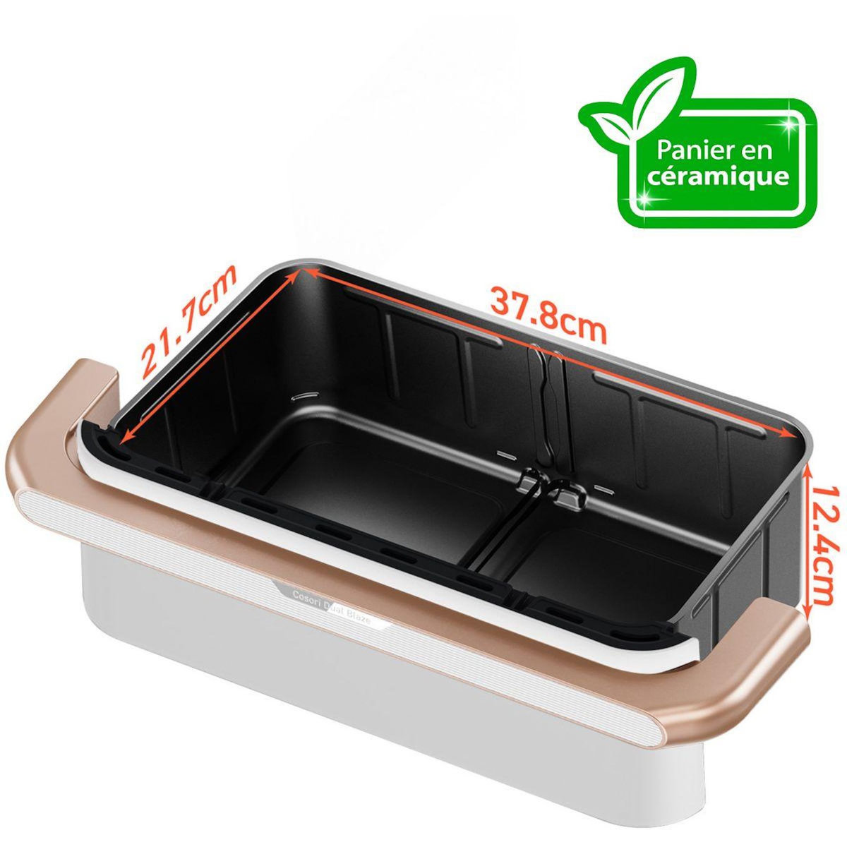 COSORI Friteuse sans huile Twinfry Pro 10l White KAAPAFCSSEU0277A