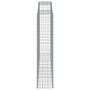 Voir la diapositive 5 : VIDAXL Paniers a gabions arques 11 pcs 300x50x220/240 cm fer galvanise